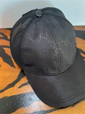 Gucci | Accessories | Gucci Bucket Hat Size M 58 Cm Black With